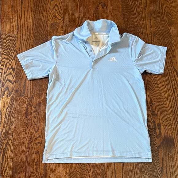 adidas Other - Adidas Sky Blue Polo Shirt